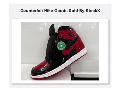 received fake shoes from stockx|nike stockx lawsuit.